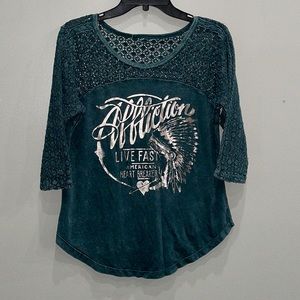 Affliction American Customs Top New
